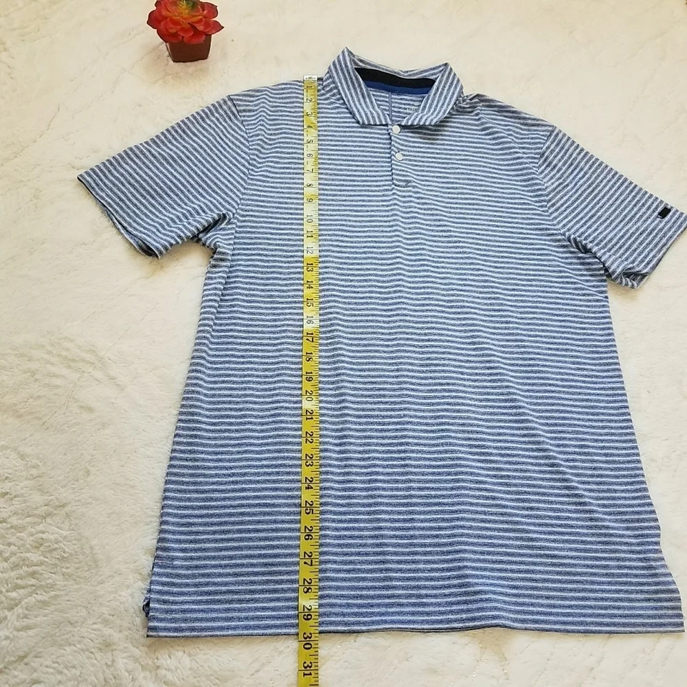 Nike TW Tiger Woods Vapor Dry Stripe Polo